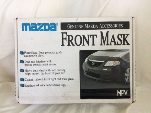 2002 mazda mpv full front mask bumper protector bra oem 0000-8g-f01