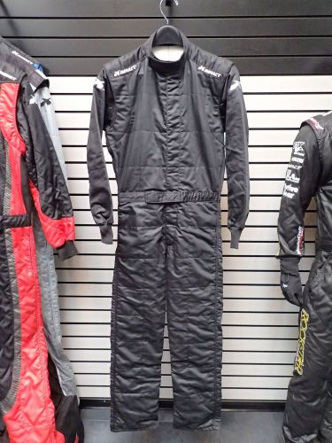 New impact team one driving suit small black sfi 3.2a/5 made in the usa