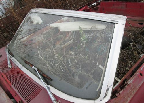 1967 mercury comet fairlane convertible windshield stainless complete