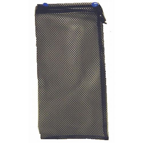 Standard 17 x 6 inch black mesh boat storage bag bags