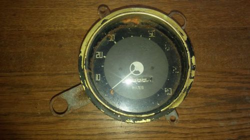 Vintage car speedometer, look !!