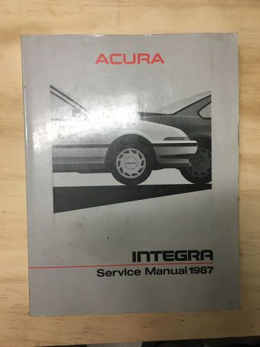 1987 acura integra service manual