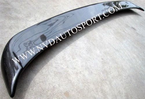 Bmw e39, e39 m5 carbon fiber rear boot wing