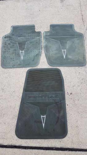 1966-1972 pontiac gto lemans tempest factory floor mats - green