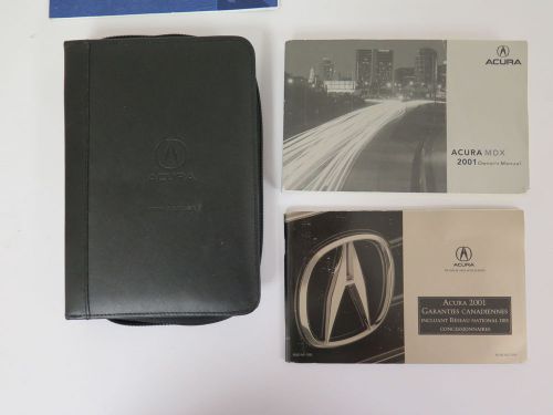 2001 acura mdx owners manual book