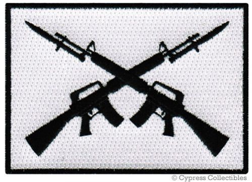 Ar15 assault rifle patch 2nd second amendment gun rights embroidered flag emblem