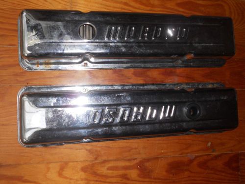 Valve covers for chevy small block v8-chrome