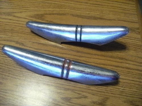 Pair of 1937 ford front bumper guards