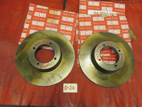 Mga new brembo front brake rotors, !!