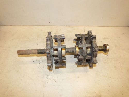 R8 99-05 skidoo ski doo mxz zx track driver drive cog wheel shaft 504151781