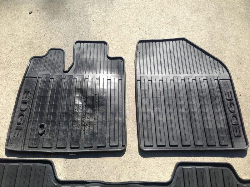 Ford Edge Rubber OEM Mats 2007 2008 2009 2010, US $20.00, image 2
