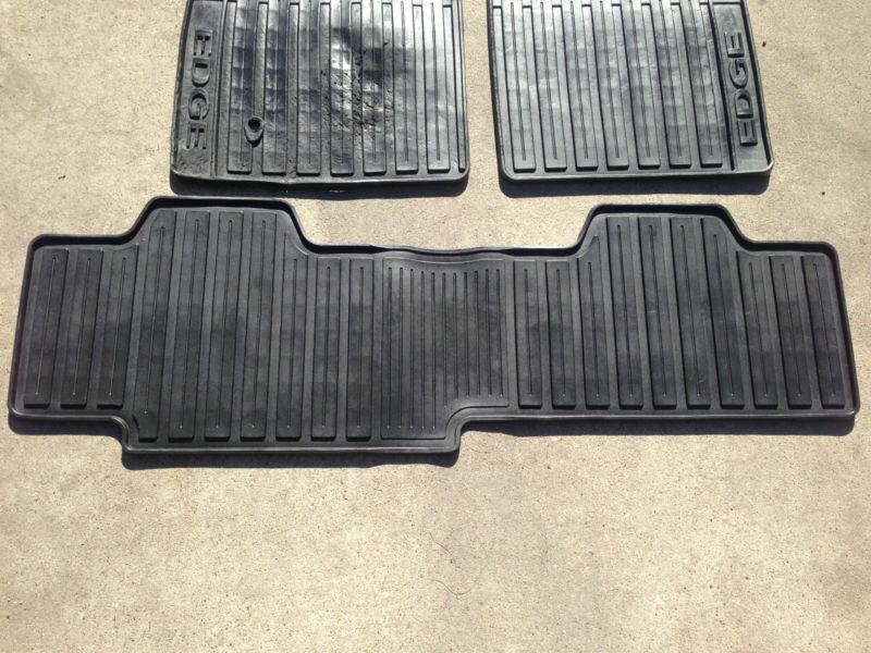 Ford Edge Rubber OEM Mats 2007 2008 2009 2010, US $20.00, image 3
