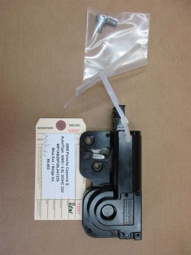 08 cayenne s awd porsche 957 rear lift gate latch lock 7l0827511c 80,403
