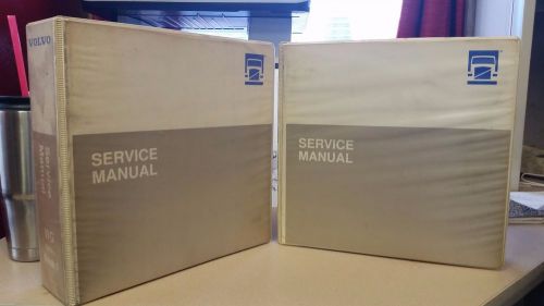 Volvo wg service manual-2 book set
