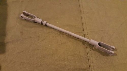 M38a1 clutch control rod - clutch petal to clutch z-bar - blasted and primed