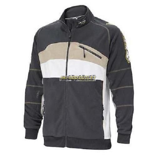 Ski-doo  mens  sno-x fleece -  charcoal gray