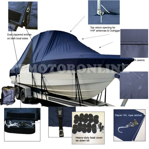 Buy Mako 214 CC Center Console TTop HardTop Fishing Boat Cover Navy