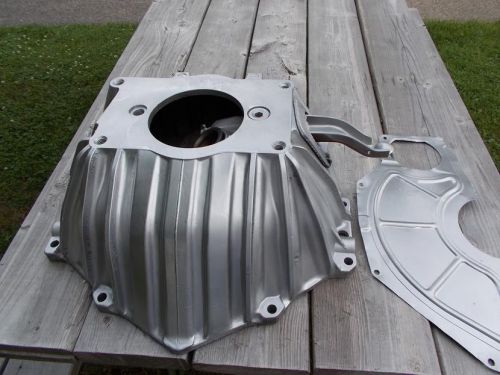 Gm chevy - studebaker bell housing with clutch fork t 86 t 90 t96 t 89 adapter