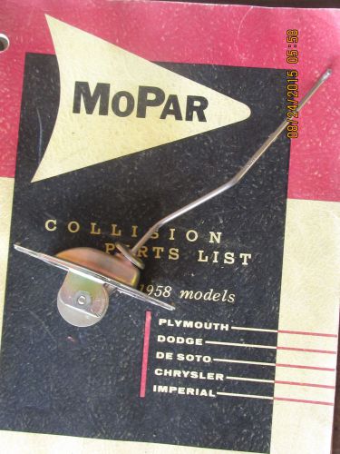 Nos mopar 1957 plymouth p-31 v8 301 carter wcfb 4bbl carburetor choke thermostat