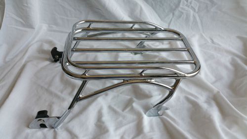 Harley-davidson detachable solo luggage rack - chrome