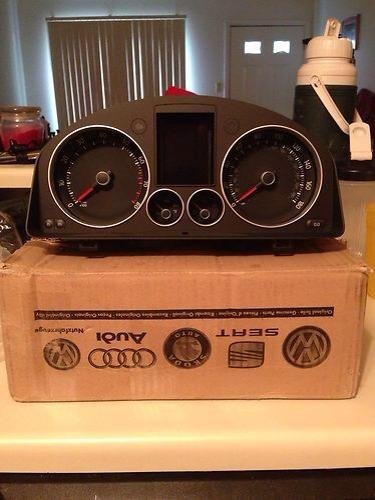 Volkswagen gauge cluster