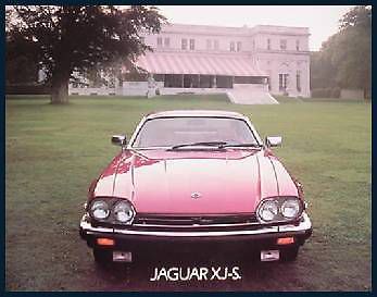 1984 jaguar xj-s v-12 prestige brochure xjr-5