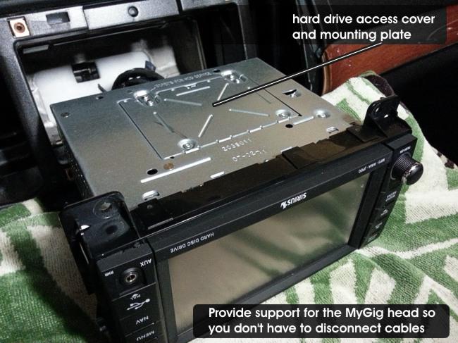 New 60gb mygig rew hard drive for mygig navigation systems (europe) 