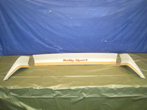 1974-81 camaro/raley sport rear center &amp; side spoilers