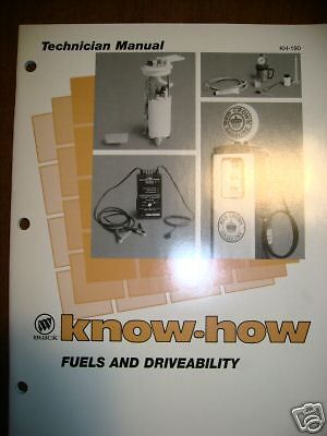Buick know-how fuels and driveability training book