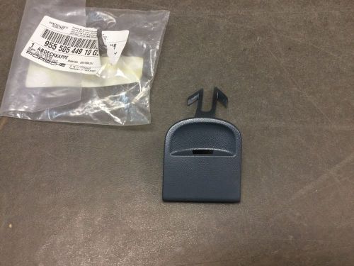 Genuine porsche cayenne tow eye cap cover oem 955 505 449 10 g2x
