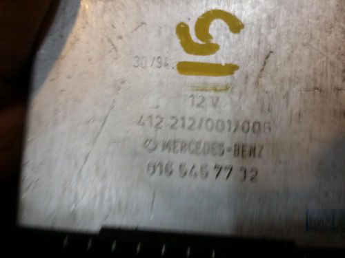 Mercedes mercedes c-class chassis brain box 202 type, cruise control; (under h