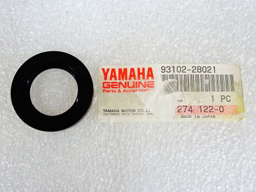 Yamaha nos new 93102-28021 oil seal as cs fzr hs1 ls rd xv xvz yas ycs 1966-2000