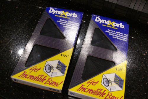 Dynamat dynaxorb dc audio &amp; kicker subwoofer  ported speaker box enhancement