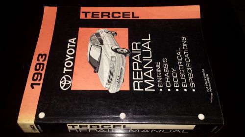 1993 toyota tercel factory repair manual