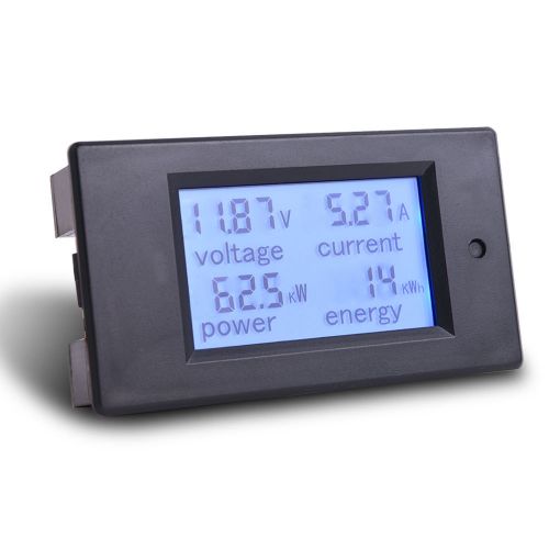 4in1 multimeter dc lcd display digital meter voltmeter with 100a current shunt