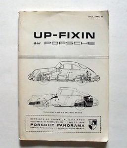 Up-fixin der porsche reprints of technical data volumes vi-xi 1961-1966 pb