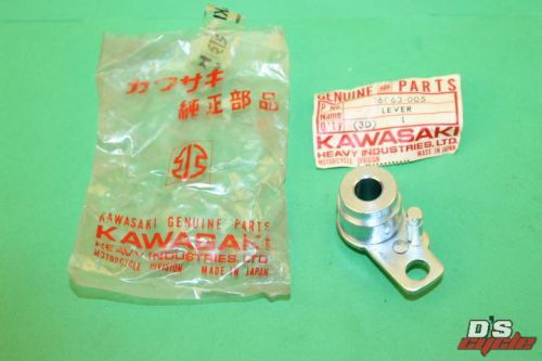Nos new oem kawasaki carburetor lever a z1 z900 1973 1974 1975 16063-005