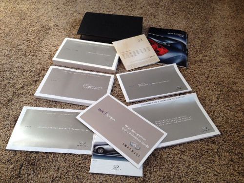 2008 infiniti g35 owner&#039;s manual with case