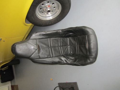 High back racing seat cover