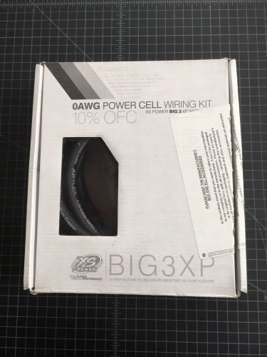 Big3xp xs power xp flex big 3 power cell upgrade wiring kit (1/0 awg, 250a)