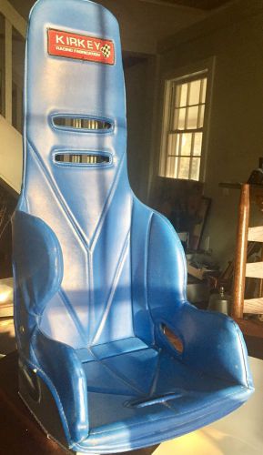 Kirkey child seat racing aluminum  w/ blue vinyl cover seat 12&#034; wide 24 series