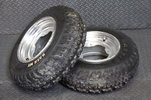 MAXXIS RAZR MX front tire aluminum wheels rims Yamaha Banshee YFZ450 RAPTOR H-33, US $169.99, image 2