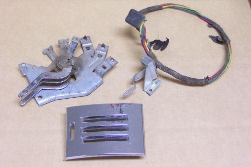 Late 1965 1966 ford mustang in dash 3 speed heater switch bezel controls