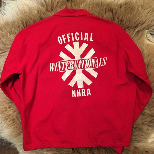Vintage original nhra winternationals official jacket
