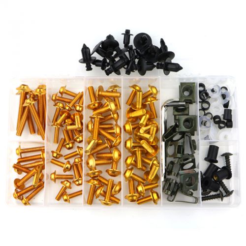 Complete fairing bolts screws for honda cbr125r 250r 300r 600rr 1000rr cbr900rr