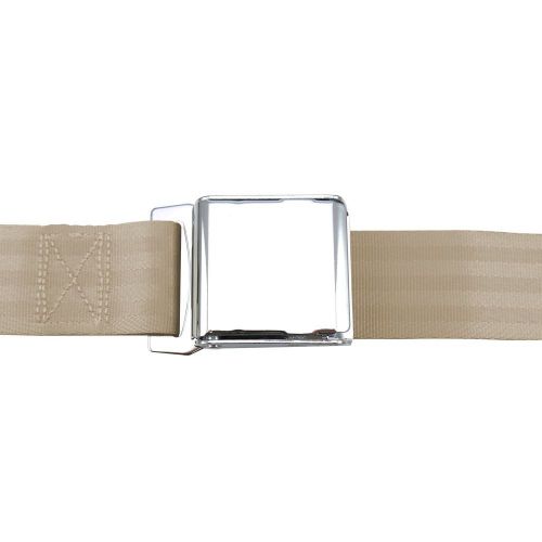 3Pt Goldenrod Retractable Seat Belt Airplane Buckle - Each cal customs 2 din, US $89.95, image 1