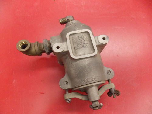 Aero supply aircraft gasoline filter early dragster hemi, buick, olds, chevy