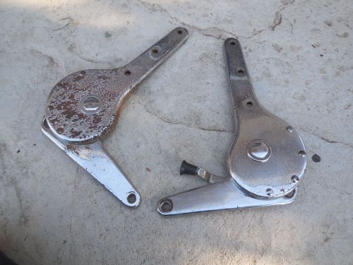 Porsche 356 a seat recliners (left,driver side) date stamped 4/59