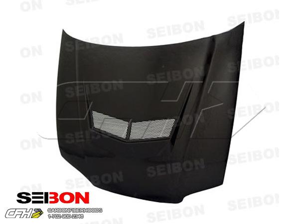 Seibon carbon fiber vsii-style carbon fiber hood kit auto body honda civic 92-95
