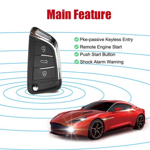 12V PKE Smart Sensing Keyless entry module Central control lock Kit Sedan SUV, US $35.88, image 6